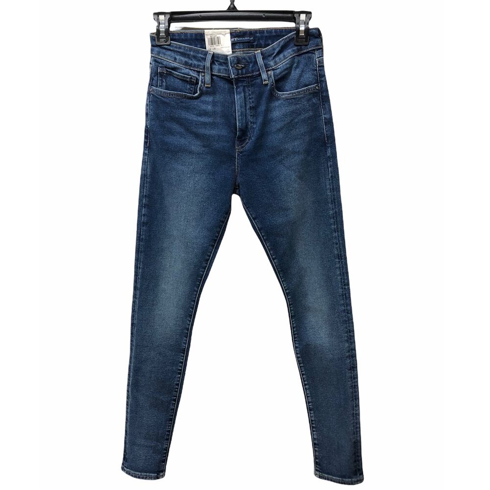 Levi's Made & Crafted 721 High Rise Skinny Jeans Women's 28 Indigo Blue NWT - Picture 3 of 6